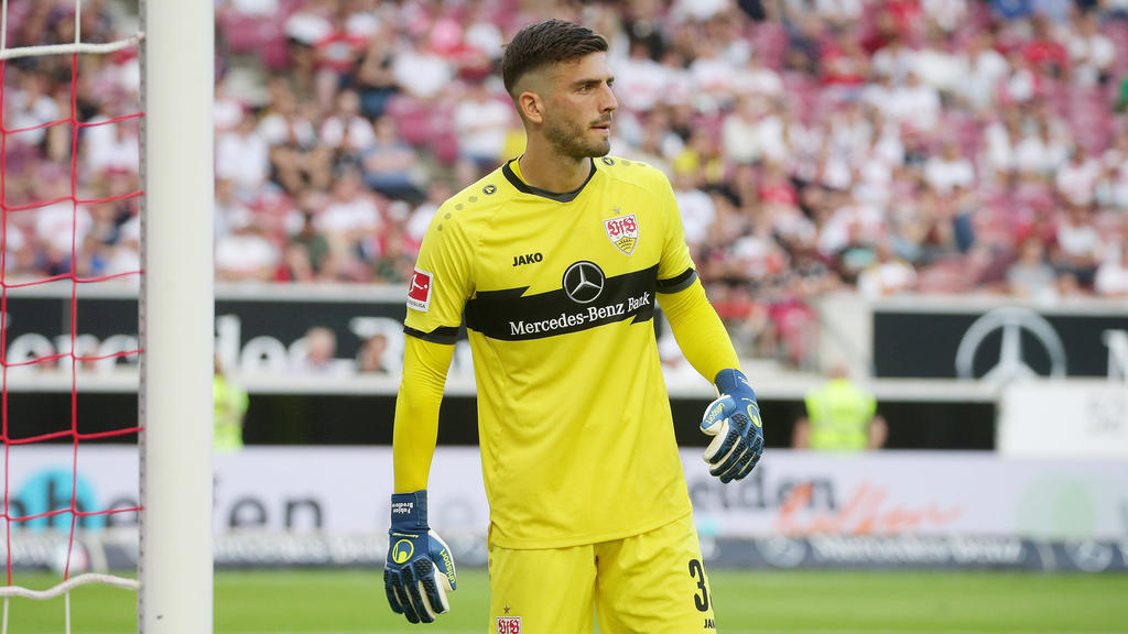 Fabian Bredlow möchte sich beim VfB Stuttgart durchsetzen