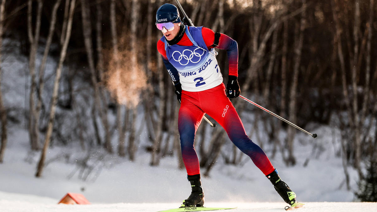 Johannes Thingnes Bö kündigt der Biathlon-Konkurrenz Großes an