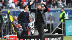 Oliver Glasner feierte mit Eintracht Frankfurt einen klaren Heimsieg