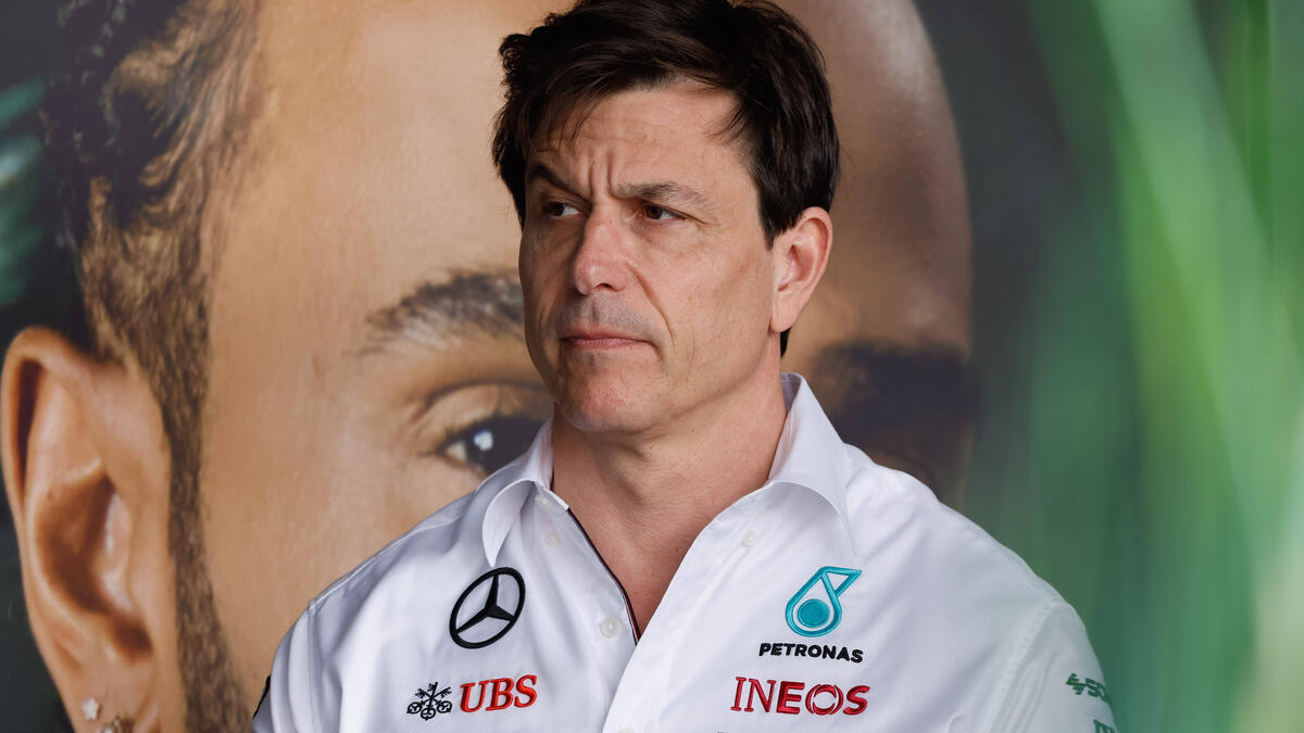 Mercedes-Teamchef Toto Wolff beklagt eine Formel-1-"Watschn"