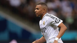 Kylian Mbappé traf bei seinem Pflichtspiel-Debüt für Real Madrid