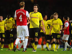 In der Saison 2011/2012 zog Dortmund gegen Arsenal zweimal den Kürzeren