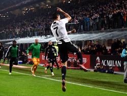 Cristiano marcó el segundo gol de la Juve en San Siro. (Foto: Getty)