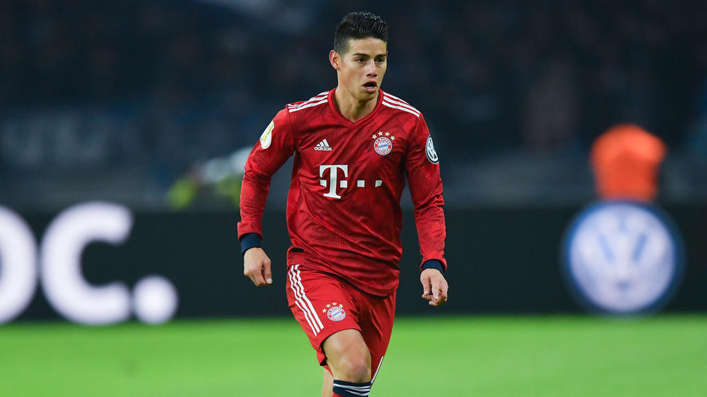 Der FC Bayern kann James Rodríguez im Sommer fest verpflichten