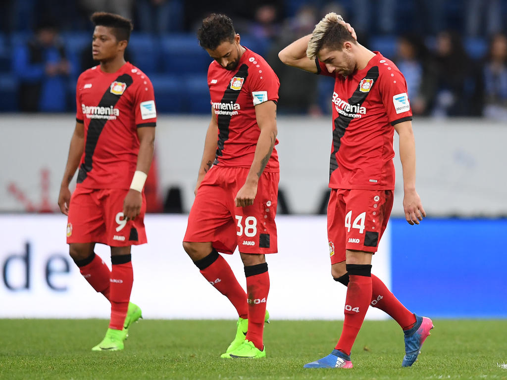 Bayer Leverkusen hat nur noch vier Punkte Vorsprung auf den Relegationsplatz