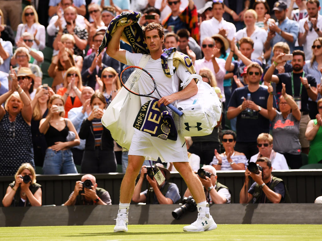 O último vencedor britânico: Andy Murray