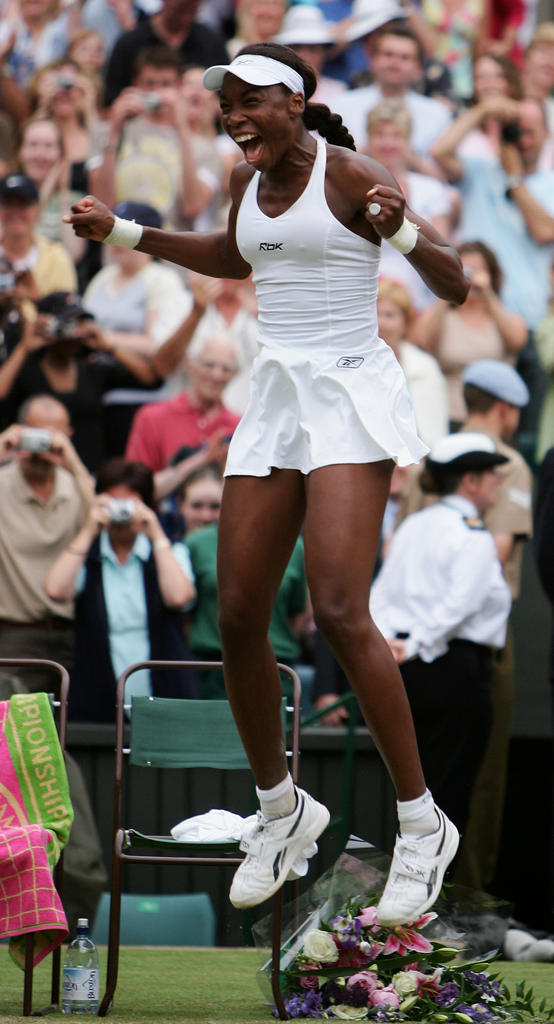 A final mais longa - mulheres: Venus Williams vs.  Lindsay Davenport