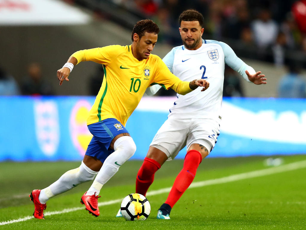 Neymar und die brasilianische Nationalmannschaft verpassten den Sieg in England