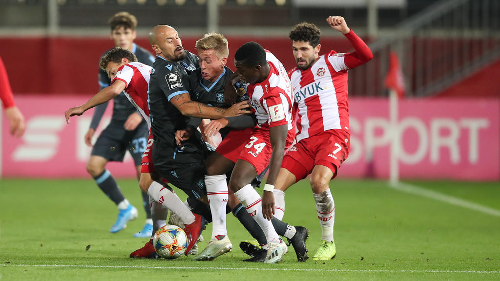 Würzburg hat das umkämpfte Spiel gegen die Löwen gewonnen