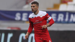 Lukas Podolski siegte mit Antalyaspor im Pokal-Viertelfinale