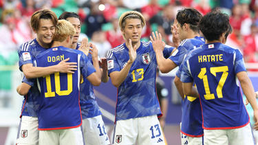 Japan steht beim Asien-Cup im Achtelfinale.
