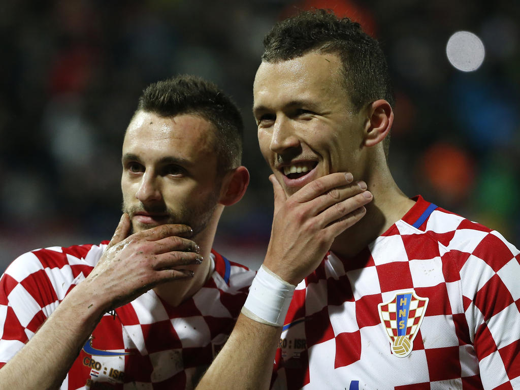 Torschützen für Kroatien: Marcelo Brozović und Ivan Perišić
