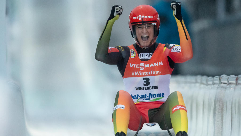 Natalie Geisenberger siegte in Oberhof Natalie Geisenberger siegte in Oberhof