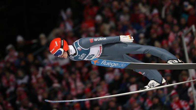 Stephan Leyhe kam in Sapporo als bester Deutscher auf Rang acht Stephan Leyhe kam in Sapporo als bester Deutscher auf Rang acht