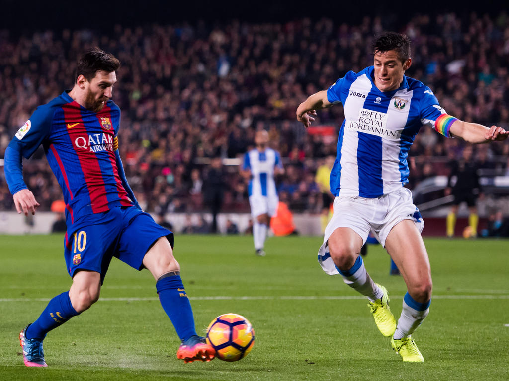 Lionel Messi war gegen Leganés doppelt erfolgreich