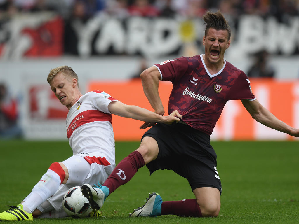 Drei Kutschke-Tore reichten Dynamo Dresden beim VfB Stuttgart nicht zum Sieg Drei Kutschke-Tore reichten Dynamo Dresden beim VfB Stuttgart nicht zum Sieg