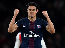 Cavani bleibt Paris Saint-Germain bis 2020 erhalten