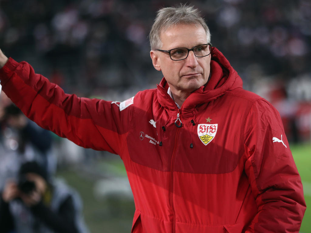 Michael Reschke äußerte sich über den Stuttgarter Trainer Hannes Wolf