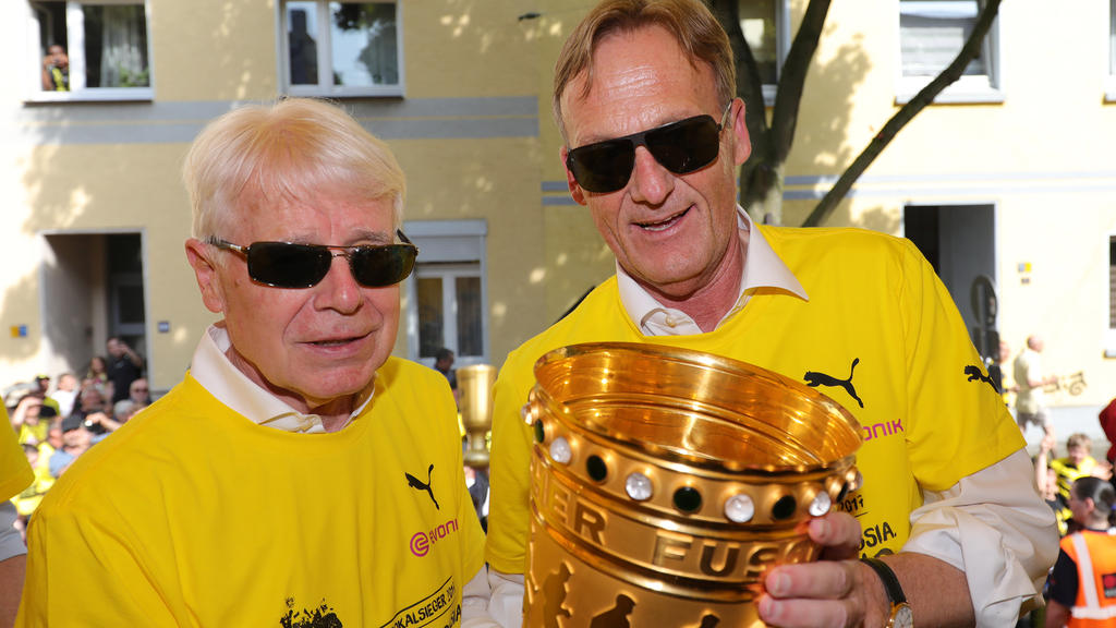 Reinhard Rauball (li.) will BVB-Präsident bleiben Reinhard Rauball (li.) will BVB-Präsident bleiben