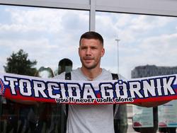 Lukas Podolski steht bei Gornik Zabrze unter Vertrag
