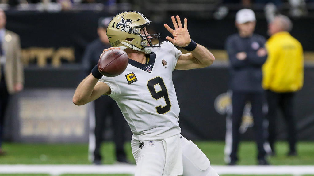 Hat noch nicht genug von der NFL: New-Orleans-Quarterback Drew Brees Hat noch nicht genug von der NFL: New-Orleans-Quarterback Drew Brees