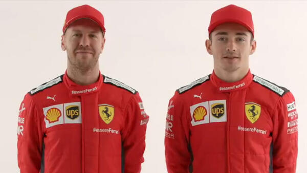 Vettel und Leclerc starten 2020 unter gleichen Voraussetzungen Vettel und Leclerc starten 2020 unter gleichen Voraussetzungen