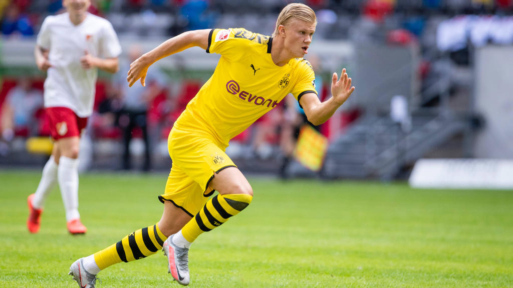 Erling Haaland legte eine furiose Bundesliga-Rückrunde hin