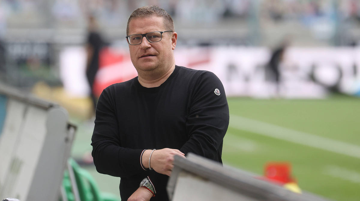 Ist mit Gladbach auf Kurs Königsklasse: Max Eberl Ist mit Gladbach auf Kurs Königsklasse: Max Eberl