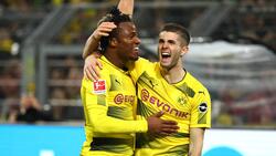 Kehrt Ex-BVB-Torjäger Michy Batshuayi (l.) in die Bundesliga zurück?