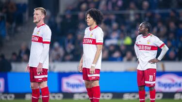 Verlässt Anrie Chase (M.) den VfB Stuttgart nach drei Jahren?