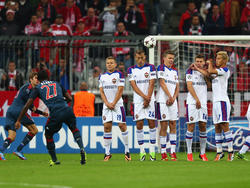 David Alaba brachte die Bayern schon in der 4. Minute in Führung.