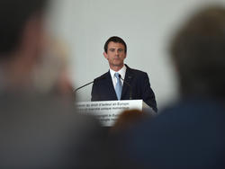 Manuel Valls en una conferencia durante el pasado Festival de Cannes. (Foto: Getty)