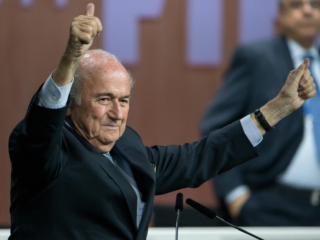 Der scheidende FIFA-Präsident Joseph Blatter soll bei der Auslsoung der WM-Qualifikation anwesend sein