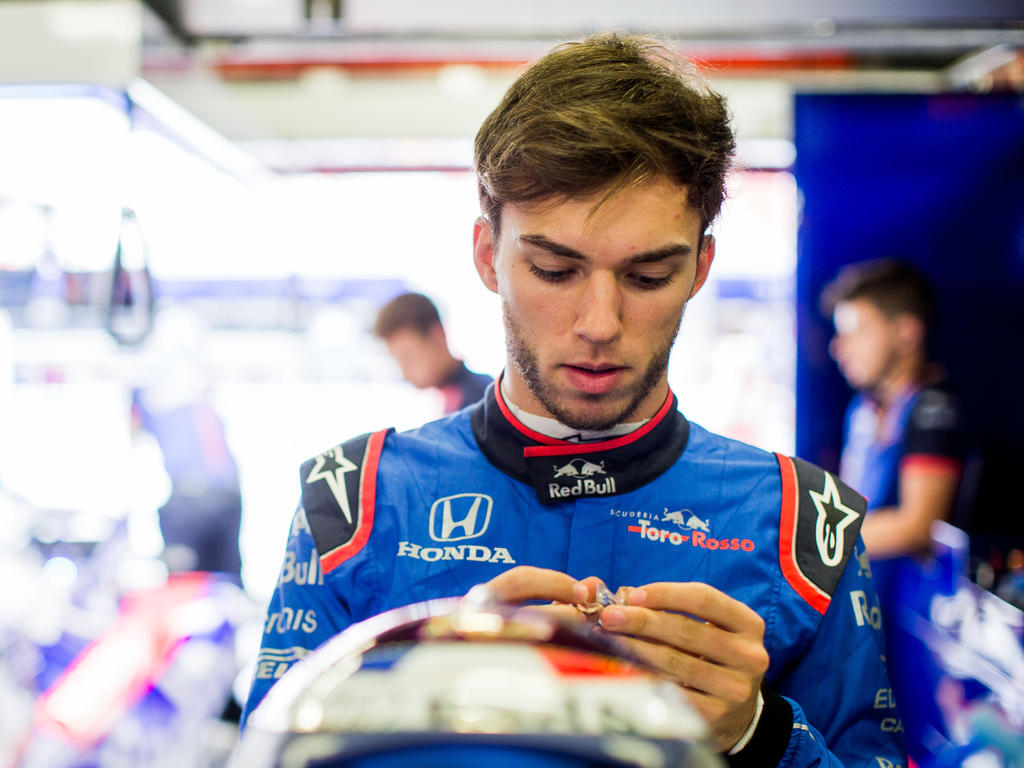 Pierre Gasly musste das Rennen in Spanien vorzeitig beenden Pierre Gasly musste das Rennen in Spanien vorzeitig beenden