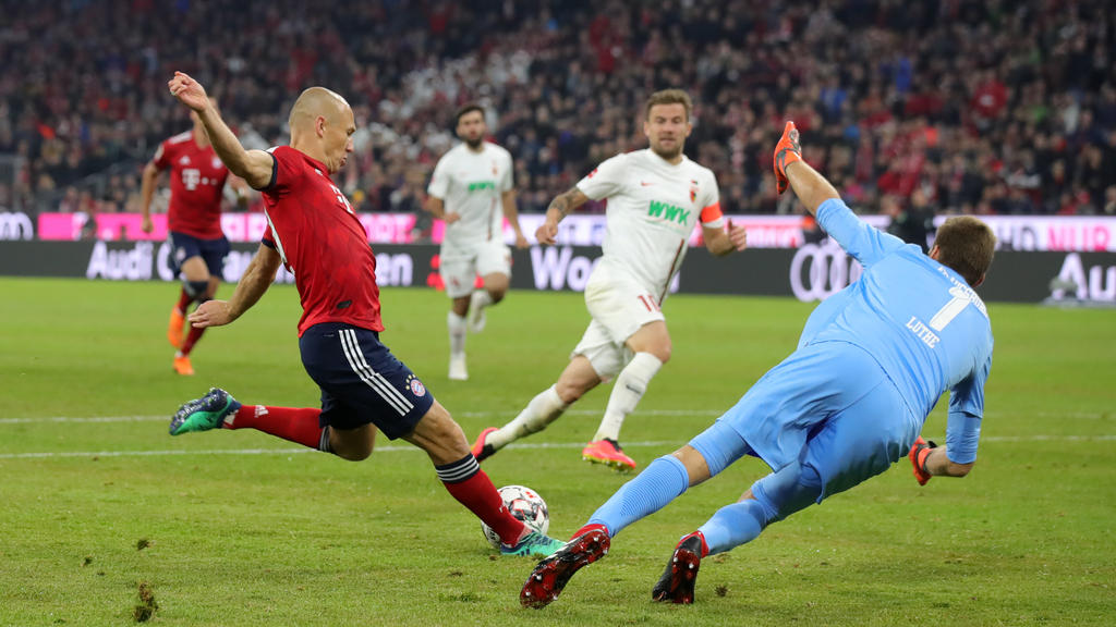 Robben adelantó al Bayern en el derbi. (Foto: Getty)