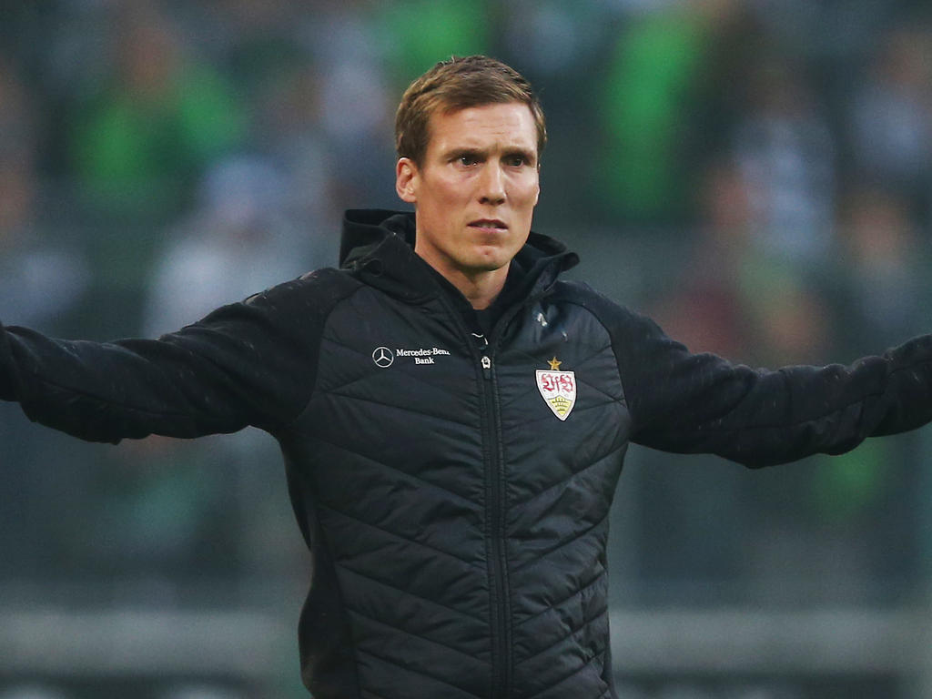 VfB-Coach Hannes Wolf hätte die drei Punkte gern zuhause behalten