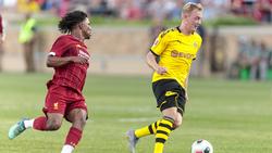 Julian Brandt (r.) sieht sich selbst als Zehner im zentralen Mittelfeld