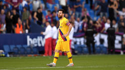 Lionel Messi konnte die Niederlage des FC Barcelona nicht verhindern