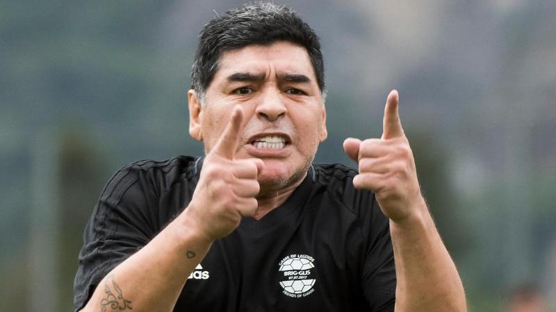 Verstarb im November 2020 im Alter von 60 Jahren: DIego Maradona