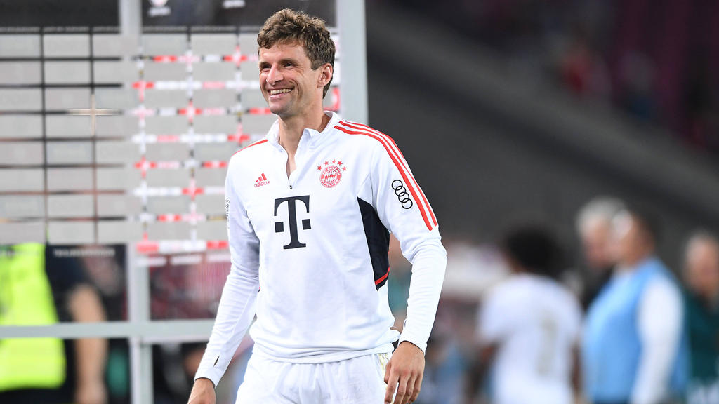 Thomas Müller hat mit dem FC Bayern noch Großes vor in dieser Saison Thomas Müller hat mit dem FC Bayern noch Großes vor in dieser Saison