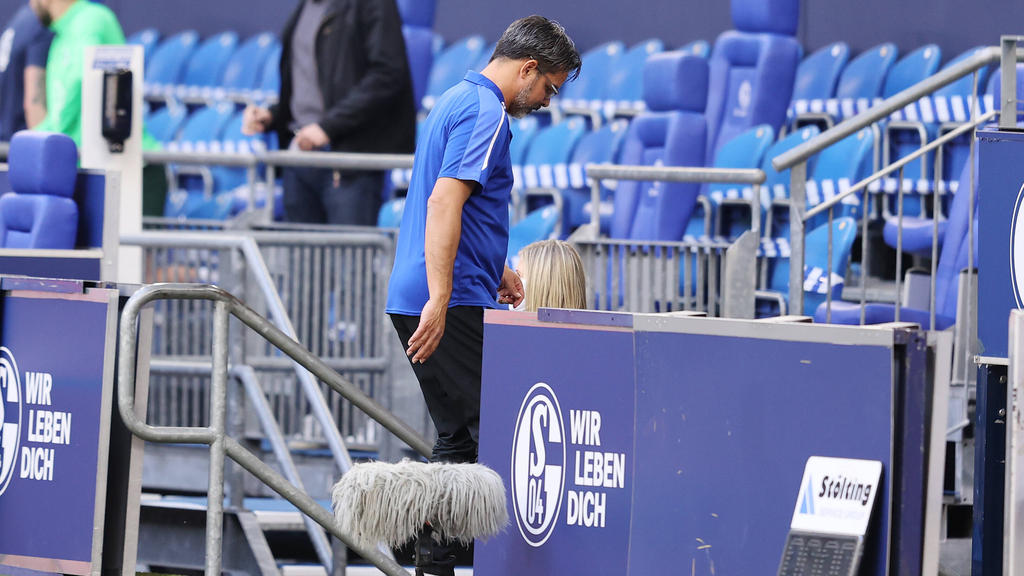 David Wagner hofft auf einen positiven Schlusspunkt mit dem FC Schalke 04