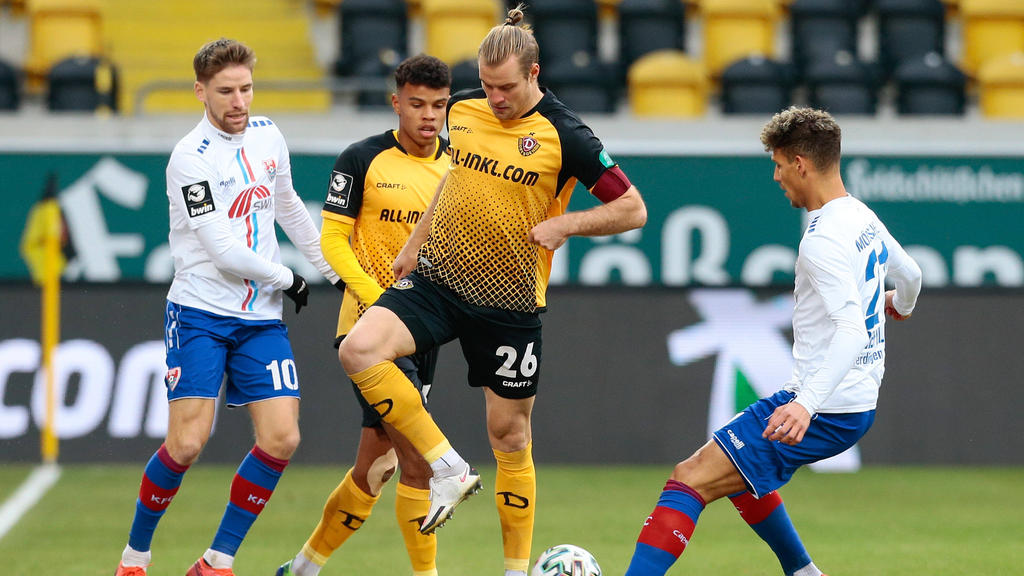 Dynamo Dresden steht an der Spitze der 3. Liga