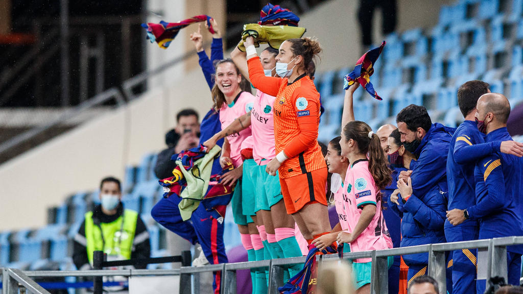 Das Frauen-Team des FC Barcelona ist Champions-League-Sieger