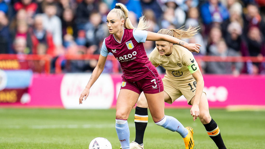 Alisha Lehmann spielt bei Aston Villa