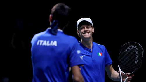 Jannik Sinner steht mit Italien im Davis-Cup-Finale