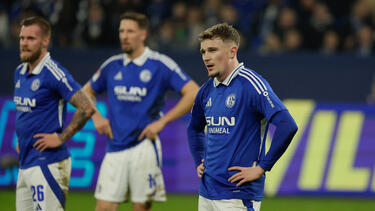 Derry Murkin steckt mit dem FC Schalke 04 tief im Abstiegskampf