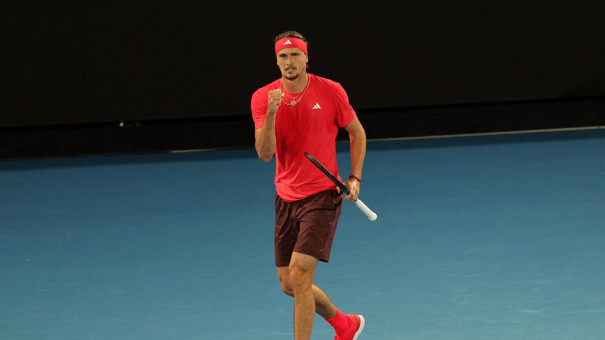 Faust geballt: Alexander Zverev marschiert in die nächste Runde