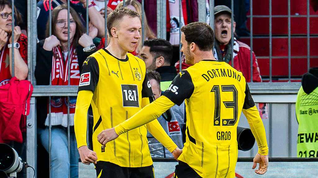 Der BVB bejubelte ein Remis beim FC Bayern Der BVB bejubelte ein Remis beim FC Bayern