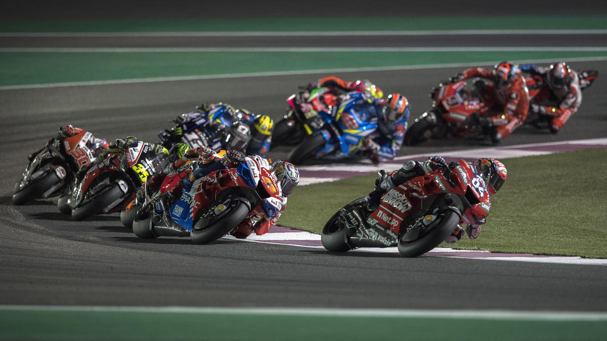 MotoGP: So knapp war das Duell Andrea Dovizioso vs. Marc ...