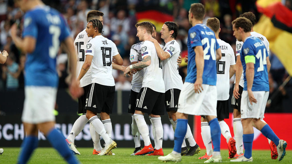 Deutsche Nationalmannschaft überzeugt gegen Estland Deutsche Nationalmannschaft überzeugt gegen Estland